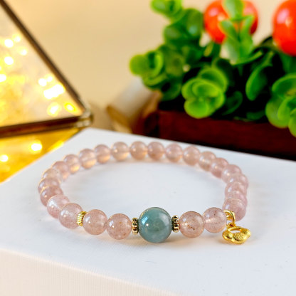 5 Feb - Strawberry Stone DIY Bracelet