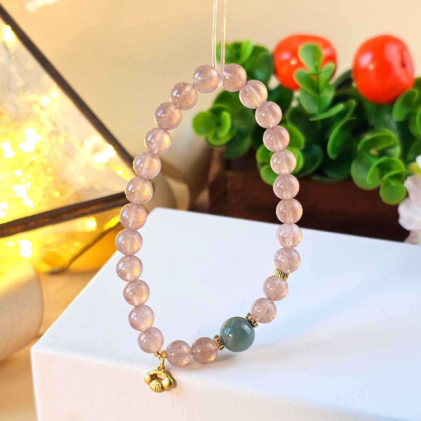 5 Feb - Strawberry Stone DIY Bracelet
