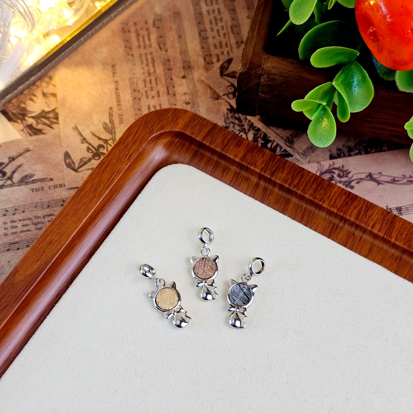 3 Feb - Meteorite Cat Charm