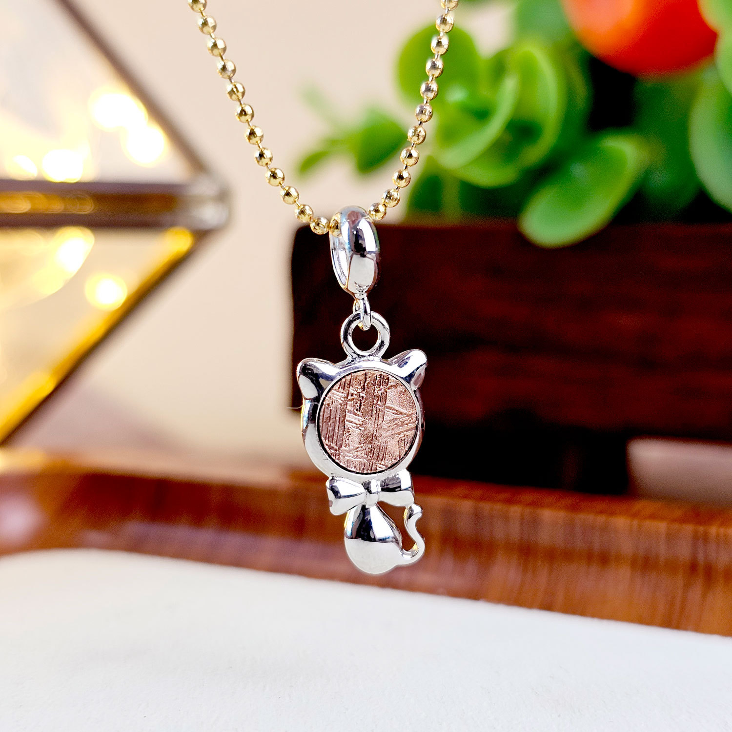 3 Feb - Meteorite Cat Charm