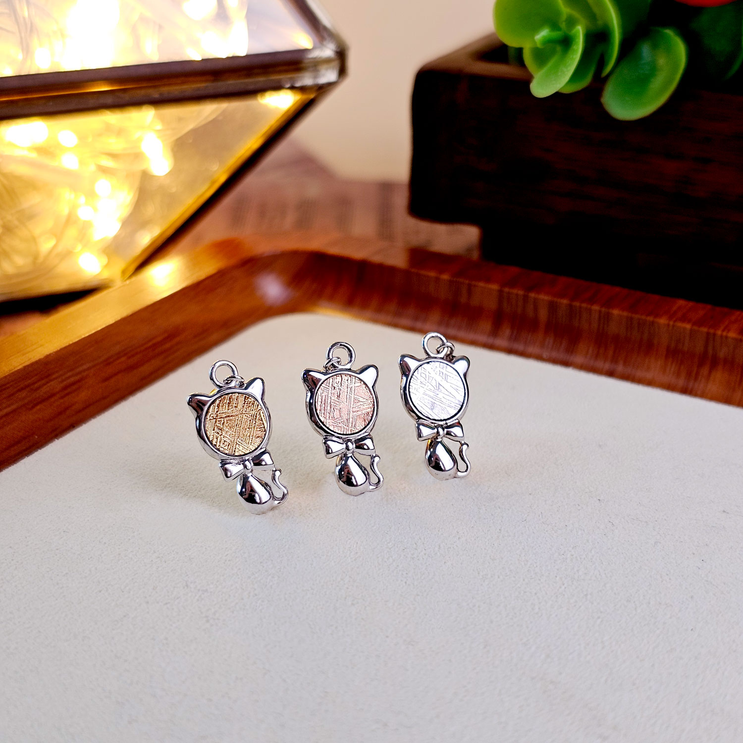 3 Feb - Meteorite Cat Charm