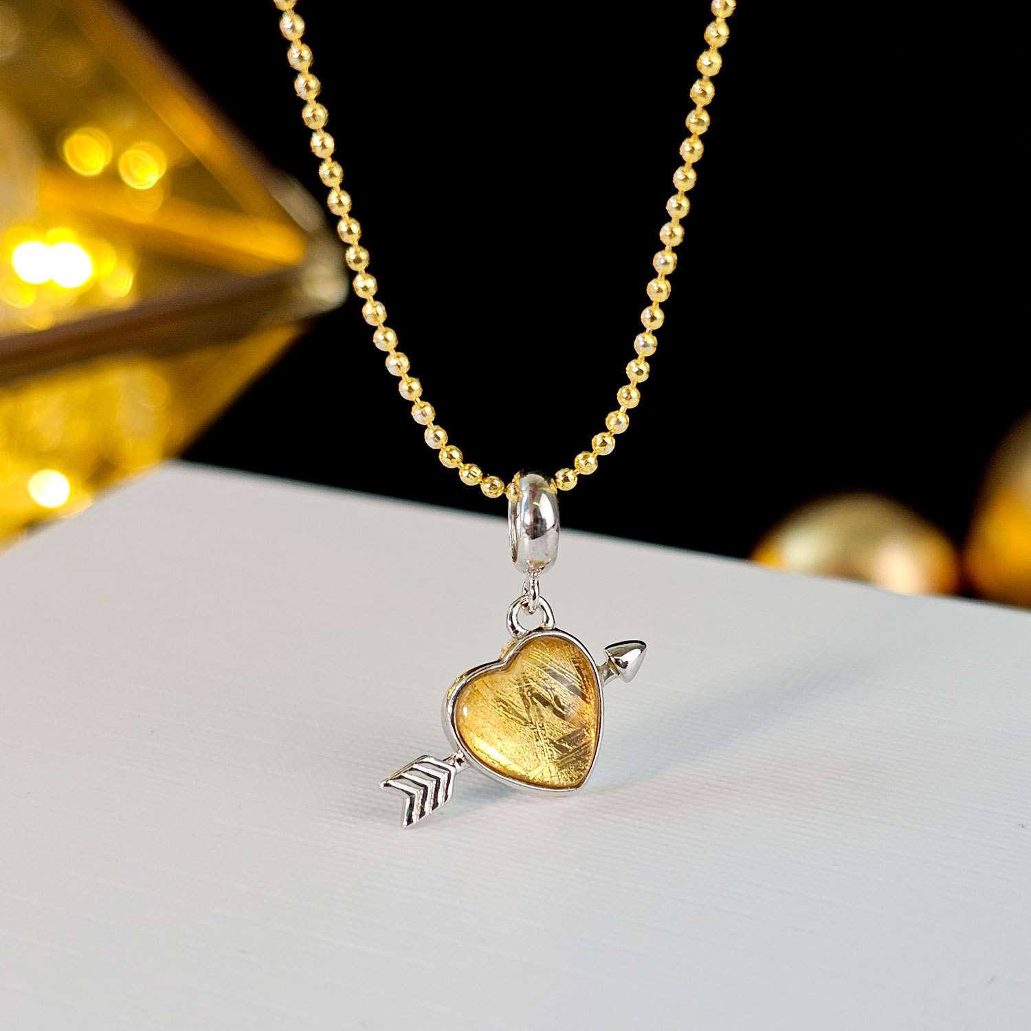 6 Feb - Love Meteorite Pendant