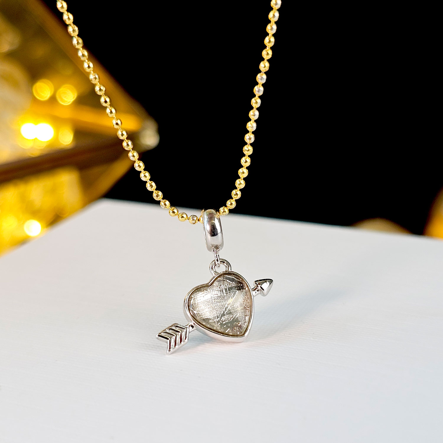6 Feb - Love Meteorite Pendant
