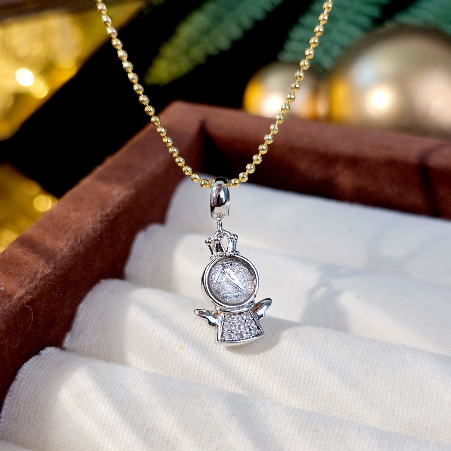 4 Feb - Meteorite Little Angel Pendant