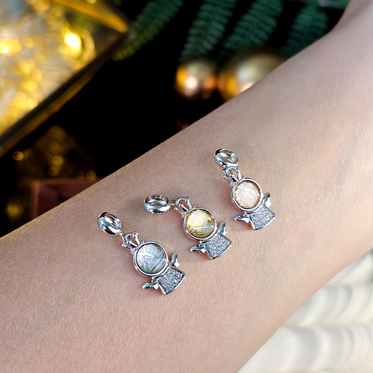 4 Feb - Meteorite Little Angel Pendant