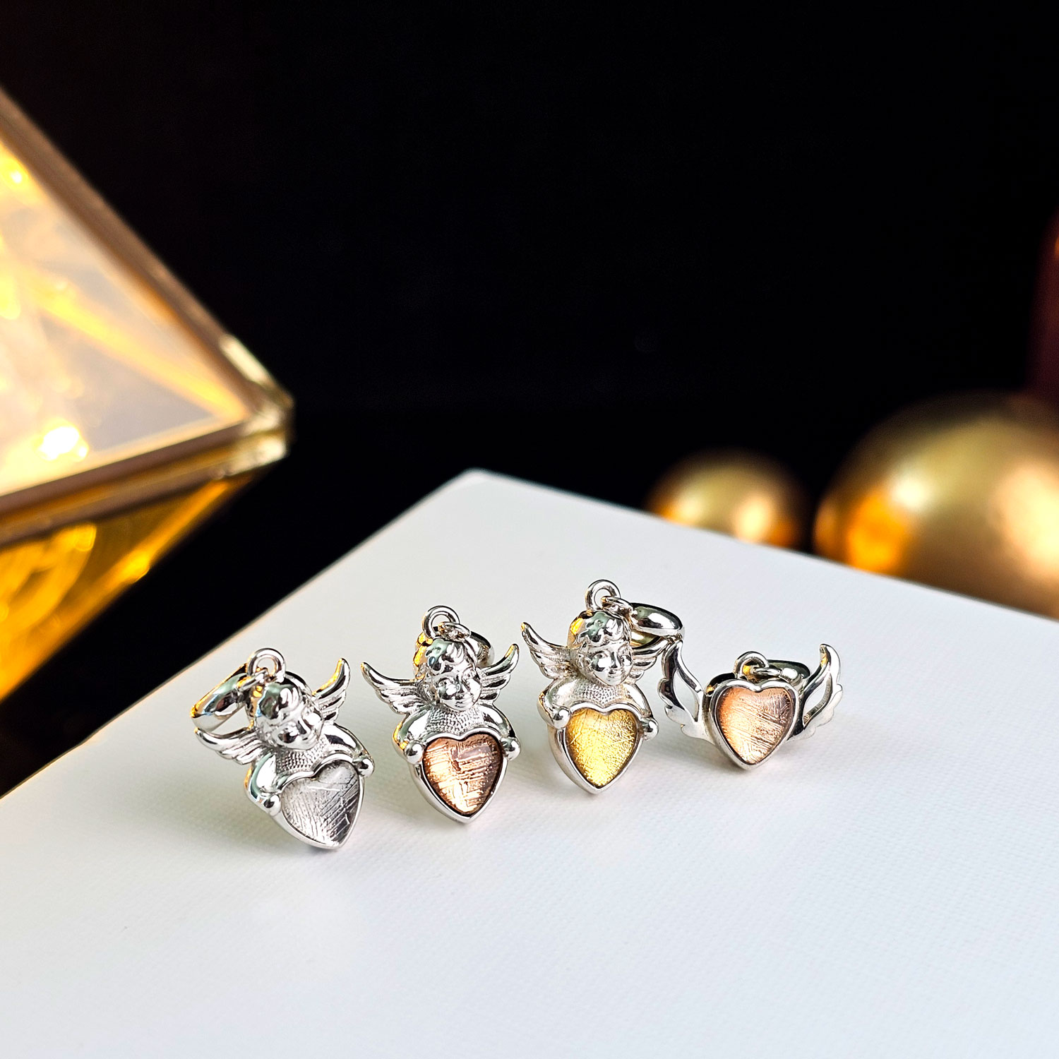 9 Feb - Meteorite Angel Pendant