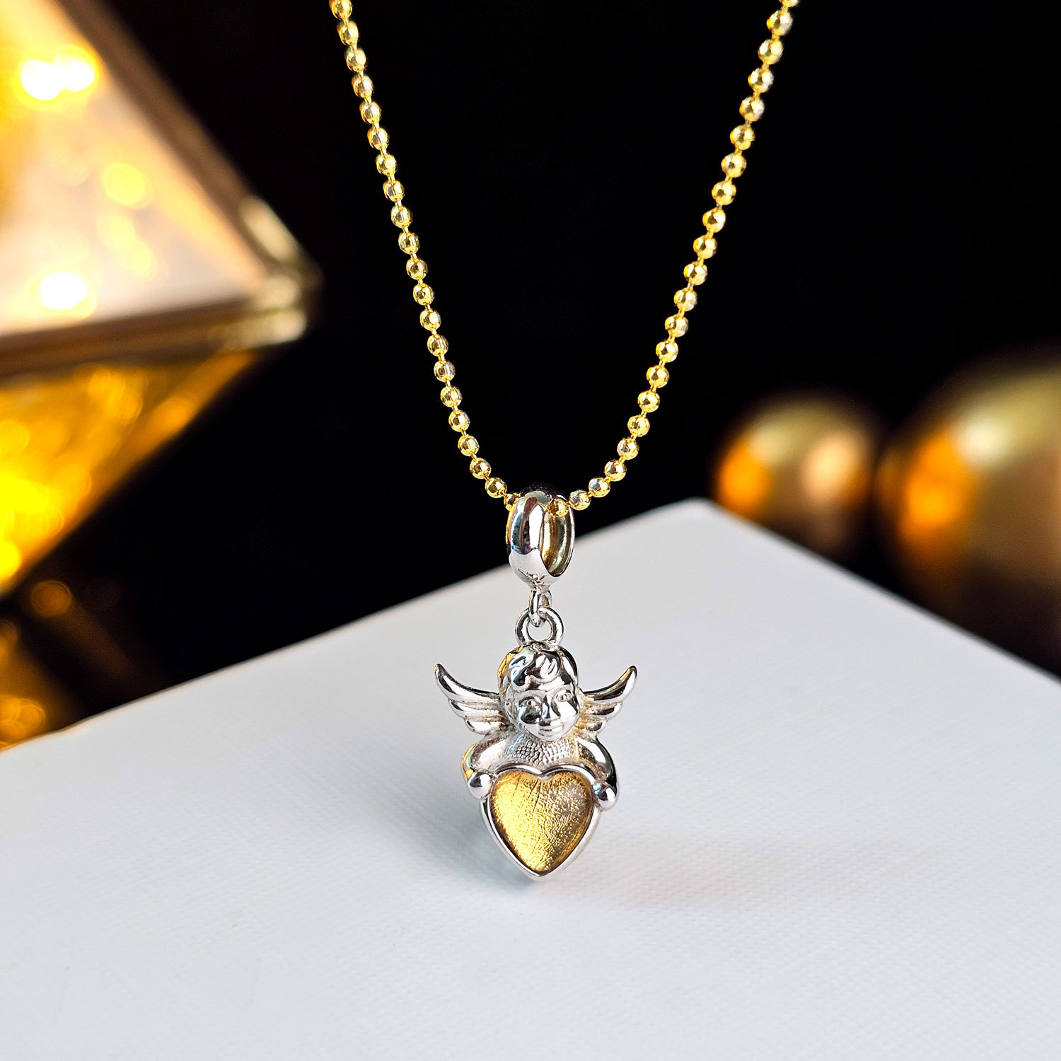 9 Feb - Meteorite Angel Pendant
