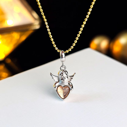 9 Feb - Meteorite Angel Pendant