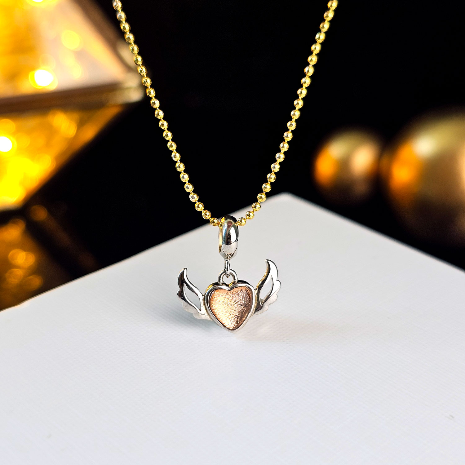 9 Feb - Meteorite Angel Pendant