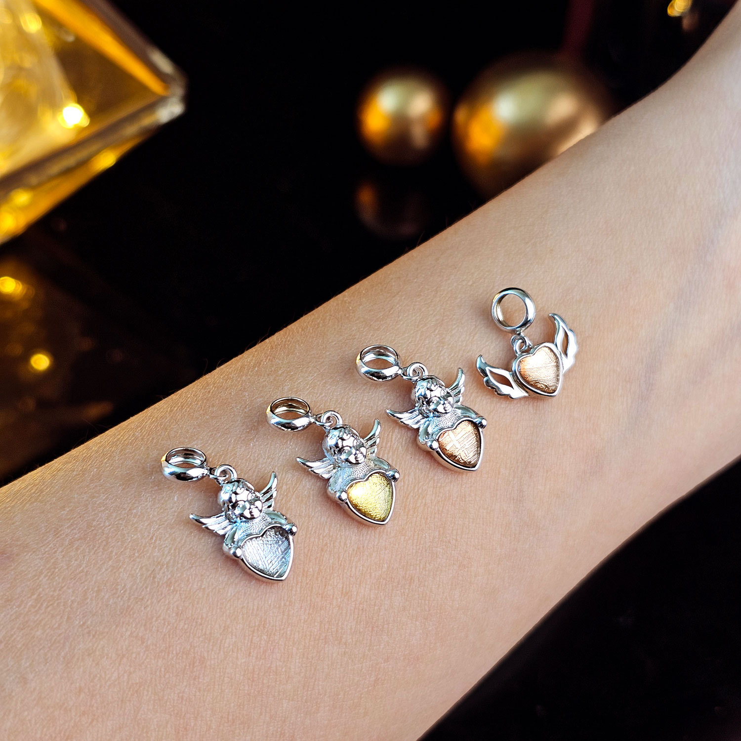 9 Feb - Meteorite Angel Pendant