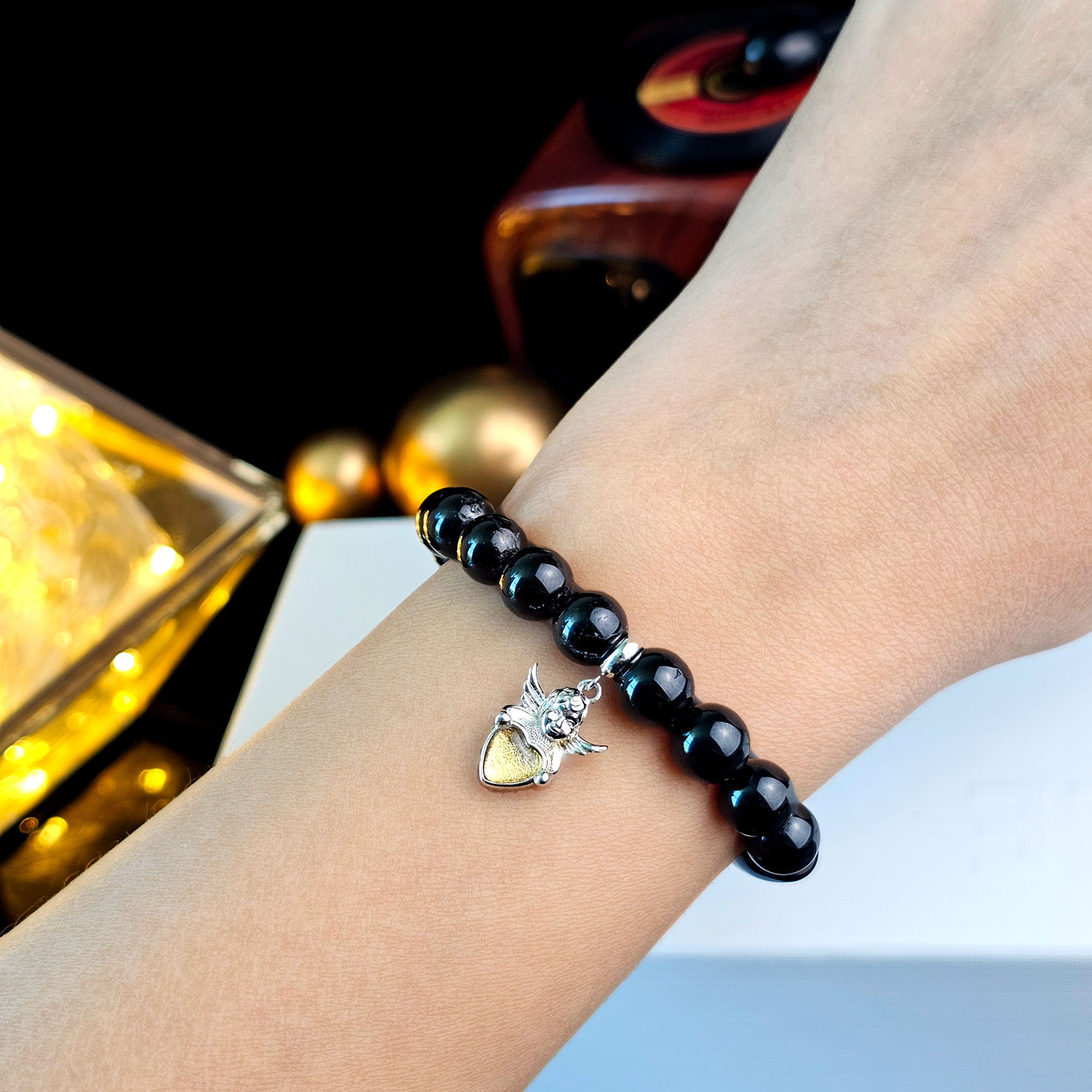 9 Feb - Meteorite Angel Pendant