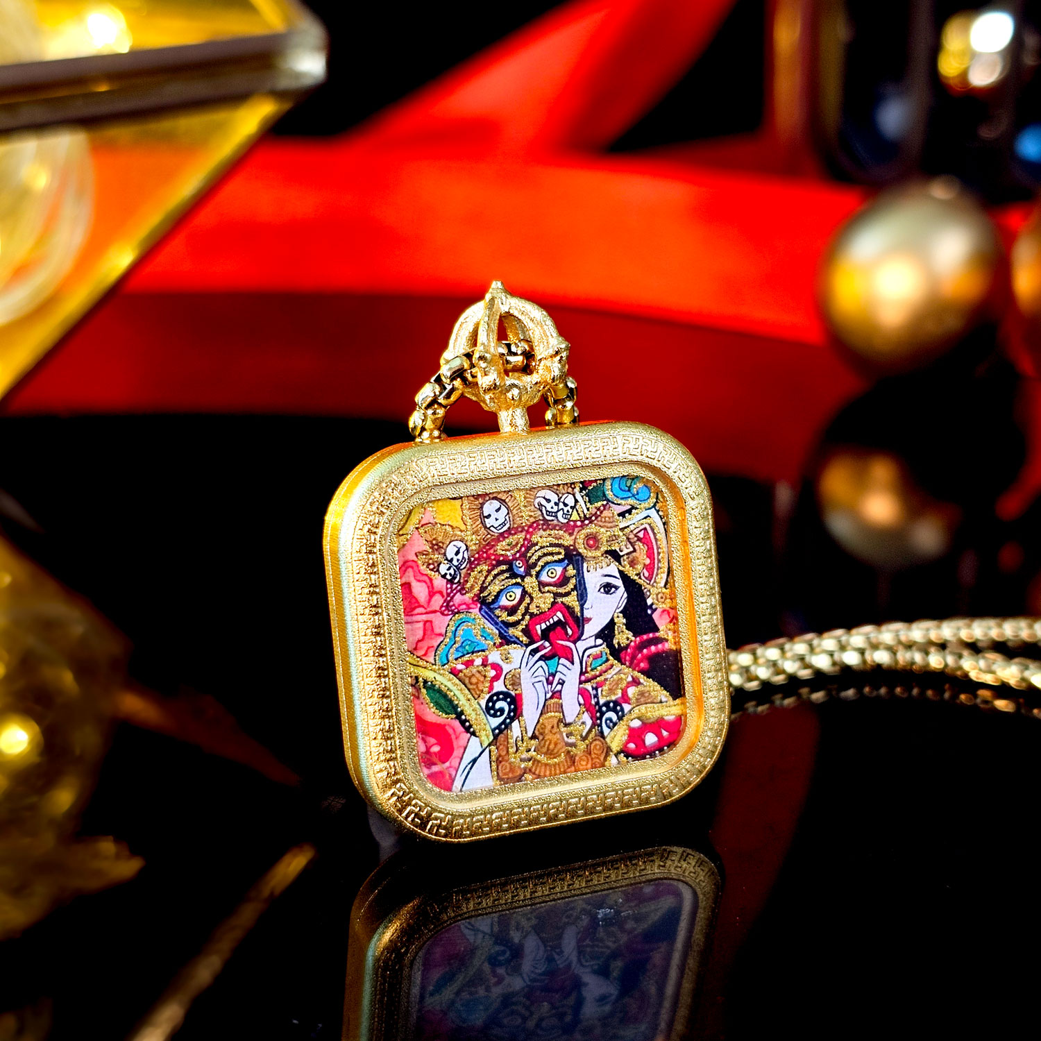 13 Feb - Zashi Lahmo Square Necklace Set