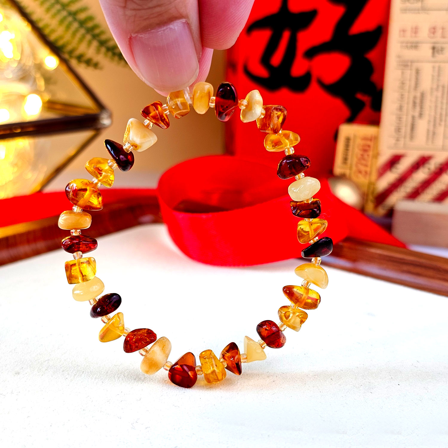 13 Feb - Amber Bracelet