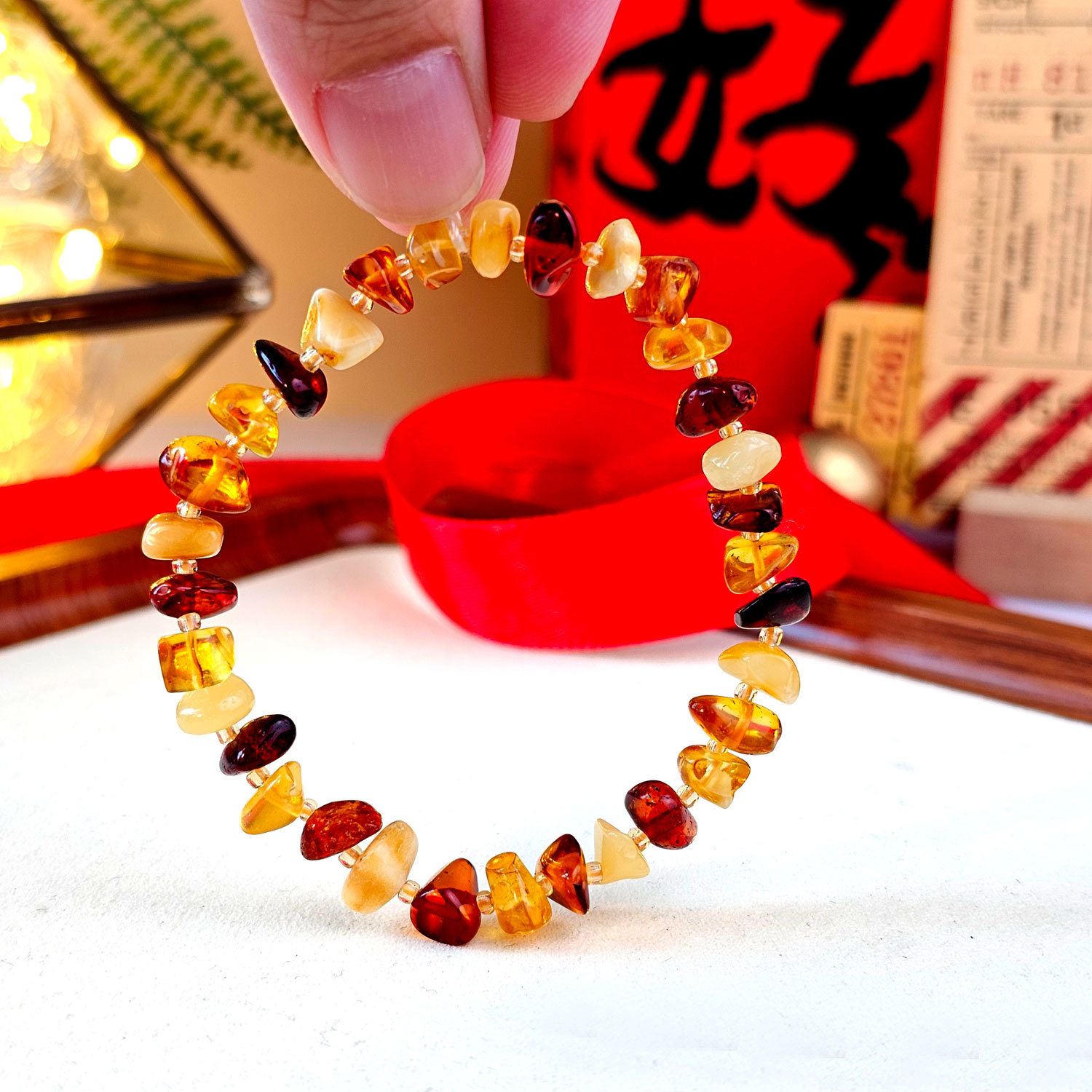 13 Feb - Amber Bracelet