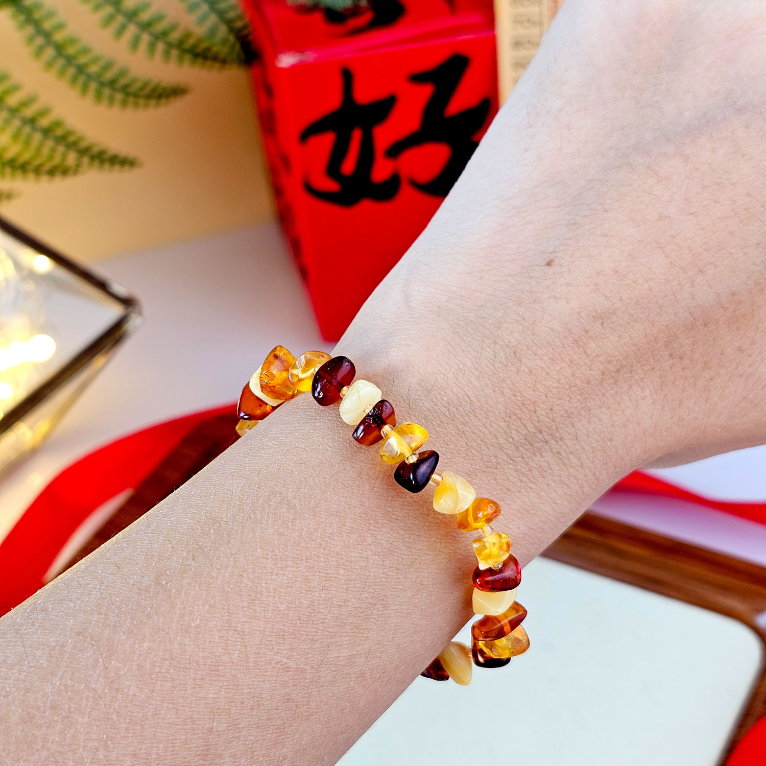 13 Feb - Amber Bracelet