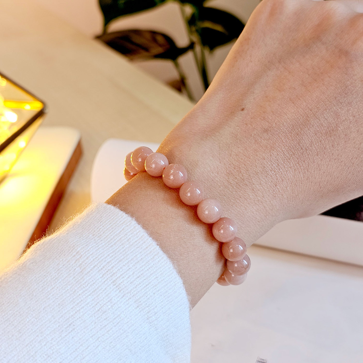 4 Mar - Sunstone Bracelet