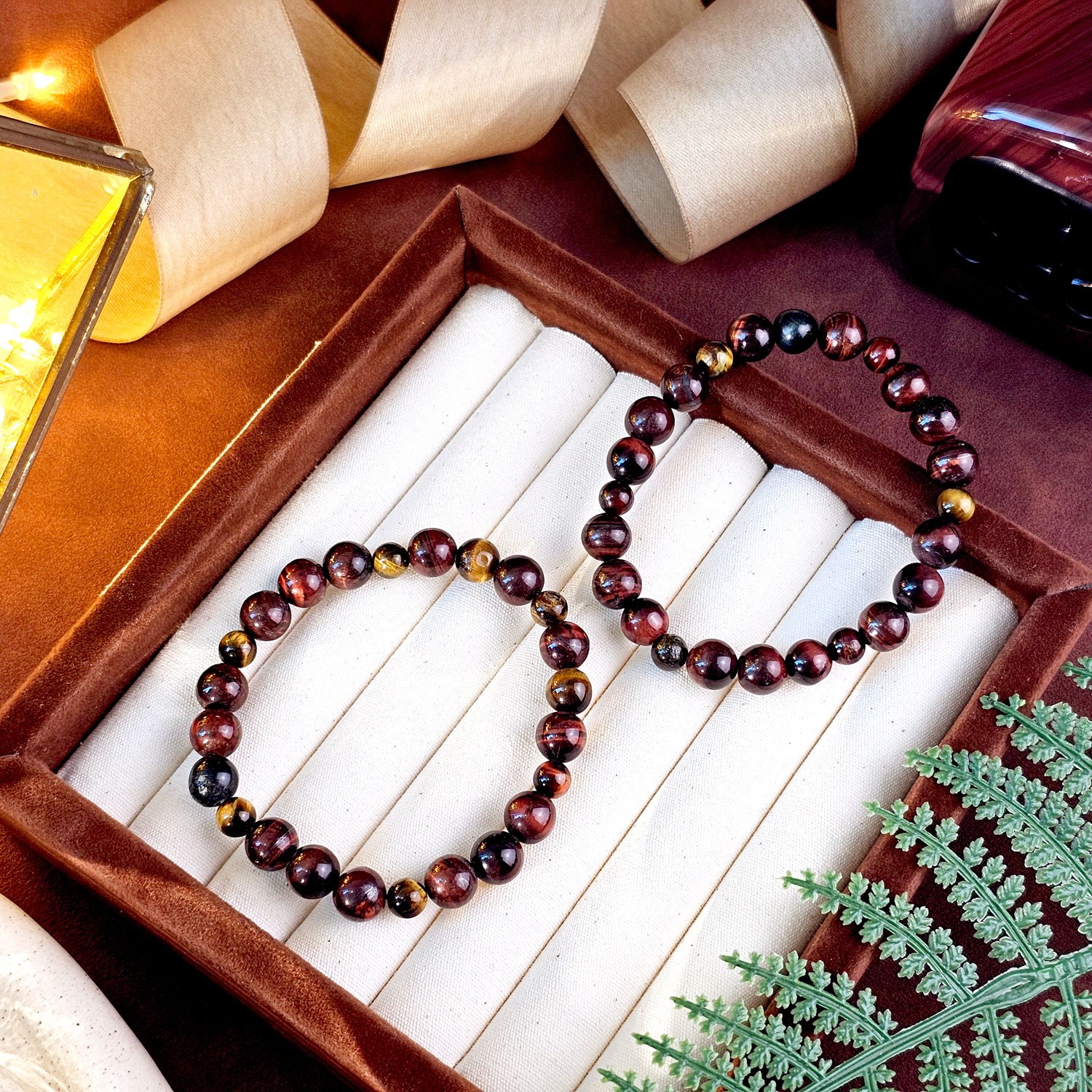 17 Mar - 8mm Tiger Eye Bracelet