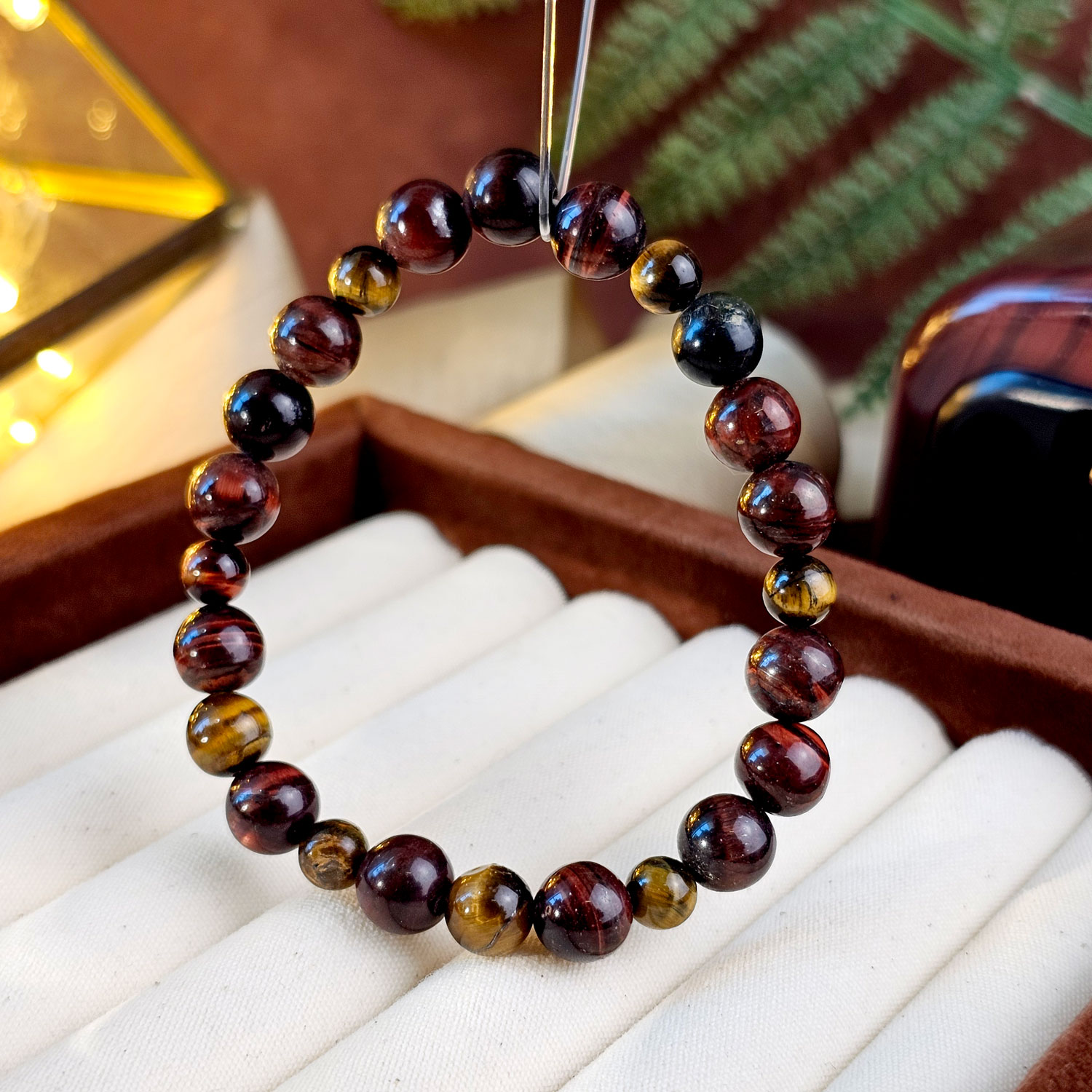17 Mar - 8mm Tiger Eye Bracelet