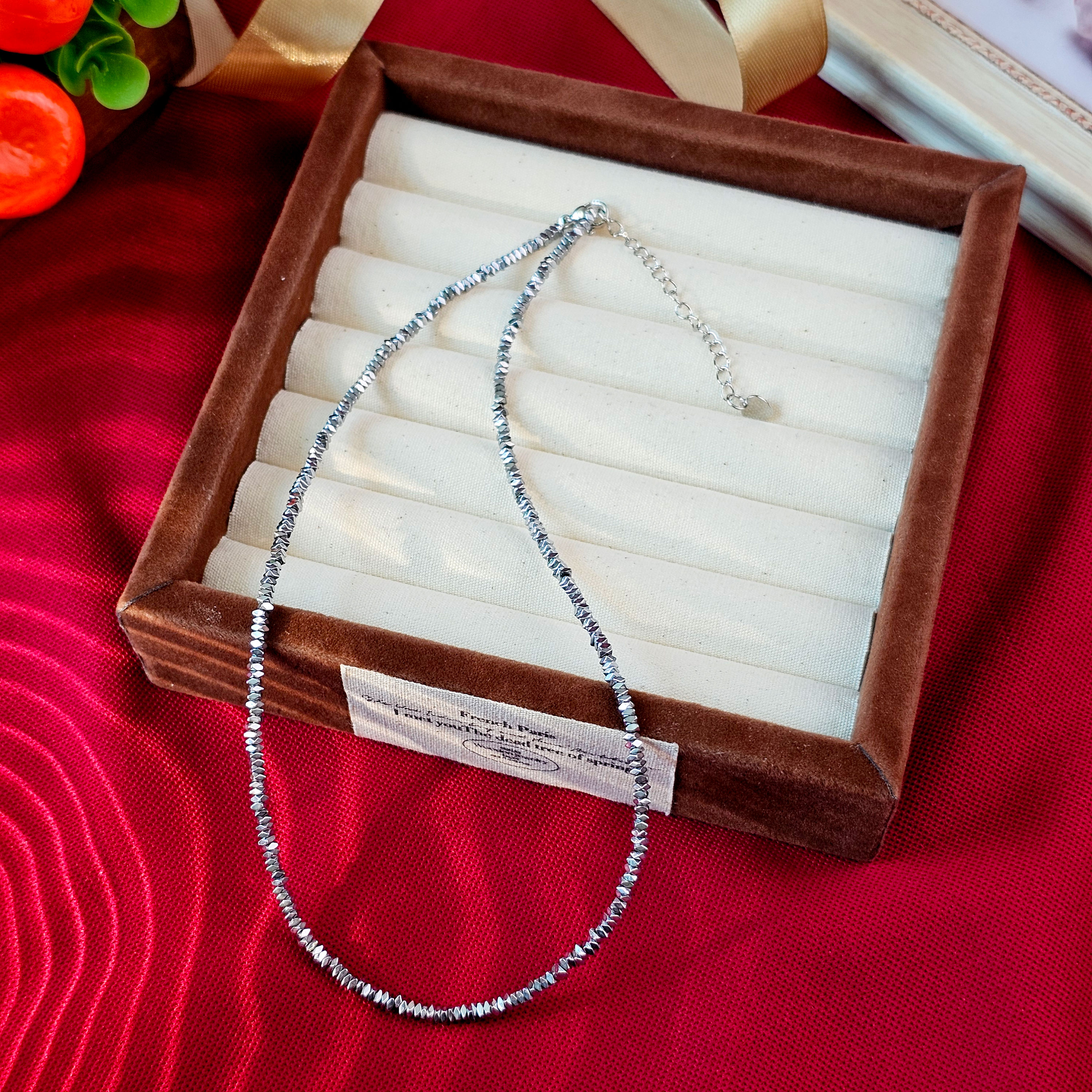 10 Mar - Hematite Necklace [BUY 1 FREE 1]