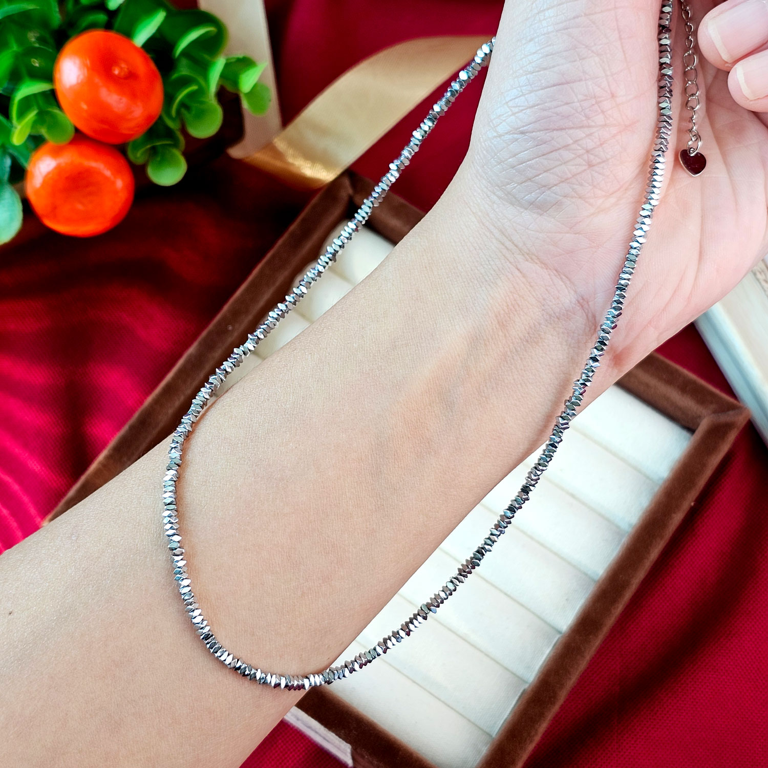 10 Mar - Hematite Necklace [BUY 1 FREE 1]