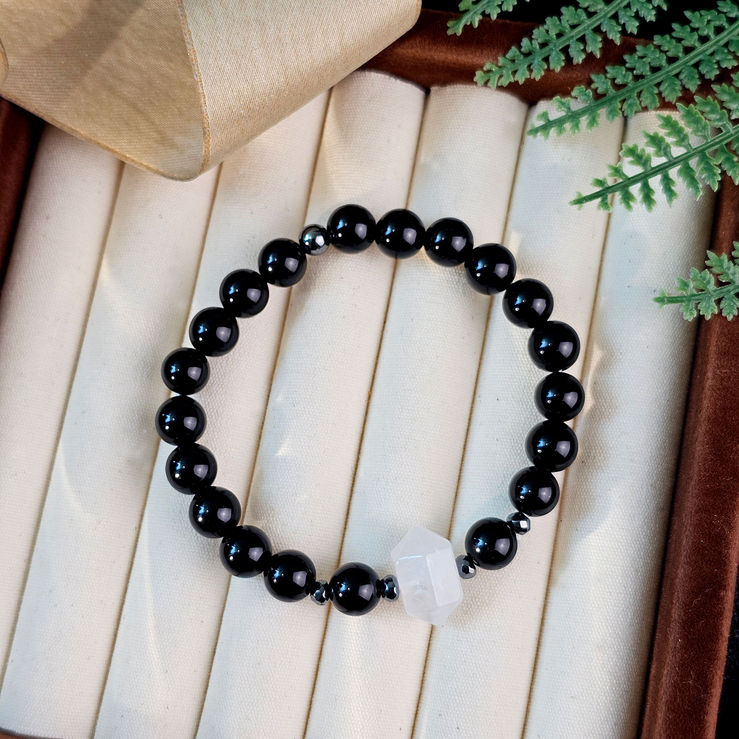 13 Mar - Black Obsidian Bracelet