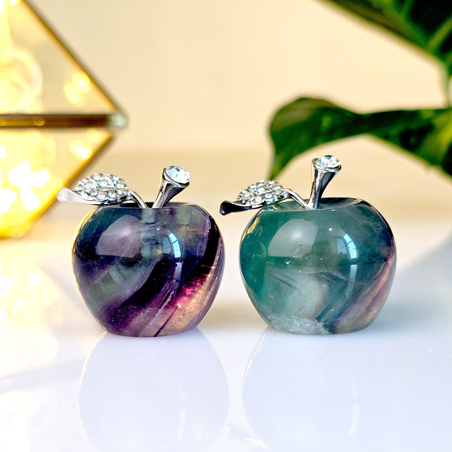 12 Mar - Fluorite Apple Deco