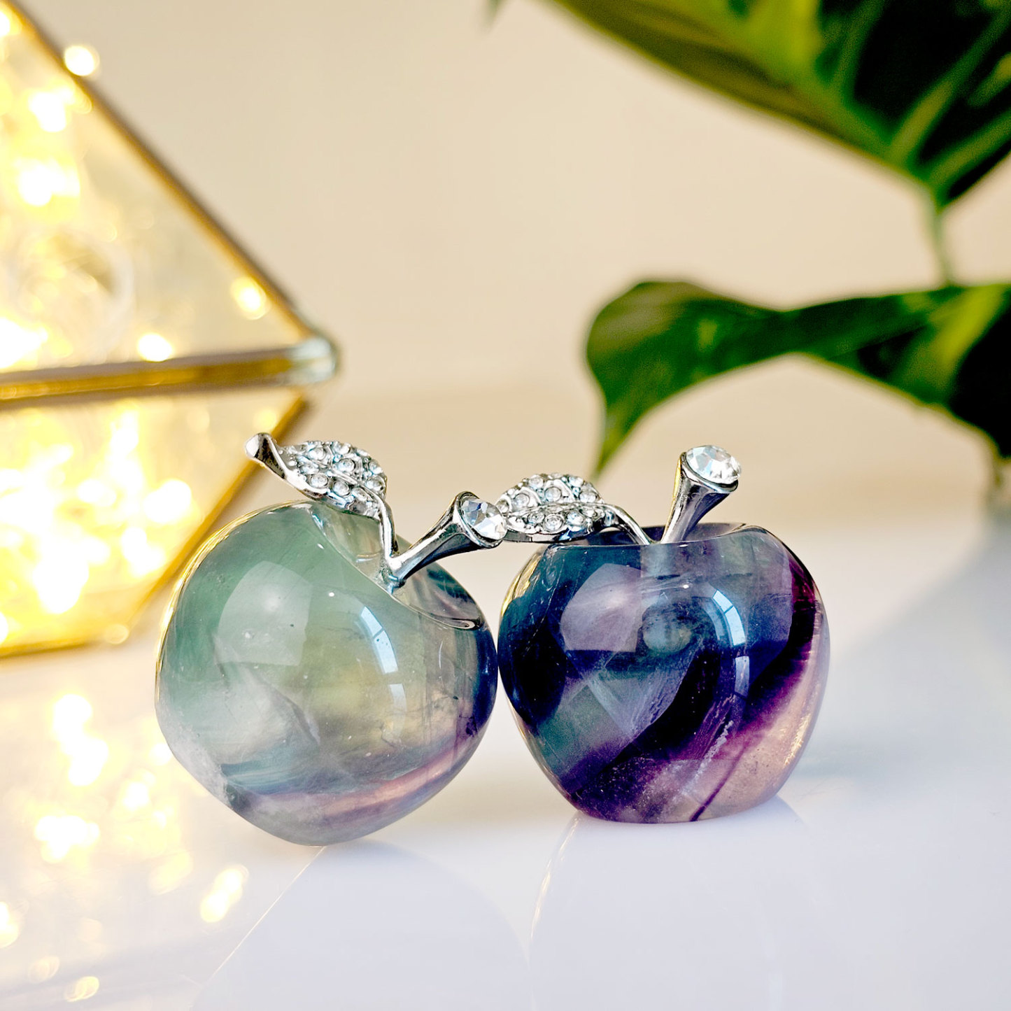 12 Mar - Fluorite Apple Deco