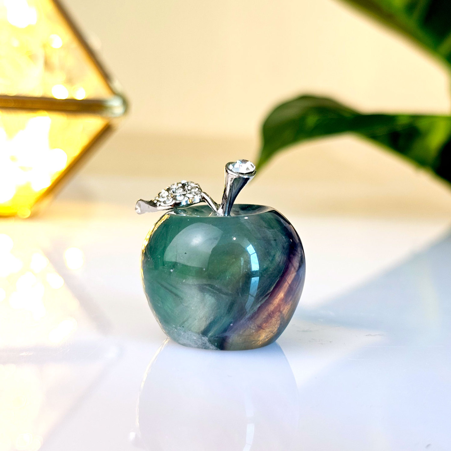 12 Mar - Fluorite Apple Deco