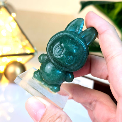 13 Mar - Aventurine Labubu Deco - BIG