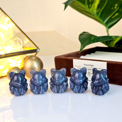 12 Mar - Blue Aventurine Nine Tail Fox