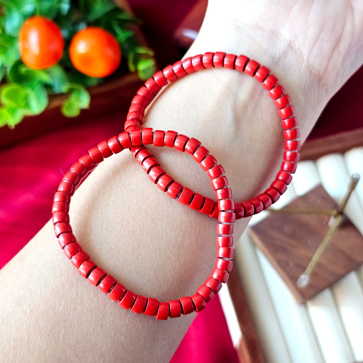 20 Mar - Cinnabar Bracelet