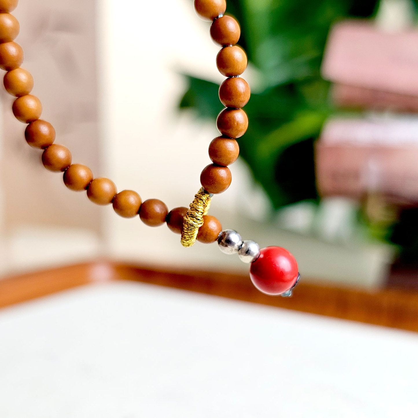 16 Mar - Cinnabar Lucky Lotus Charm