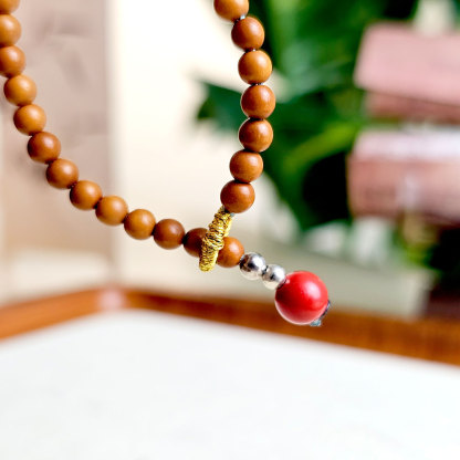 16 Mar - Cinnabar Lucky Lotus Charm