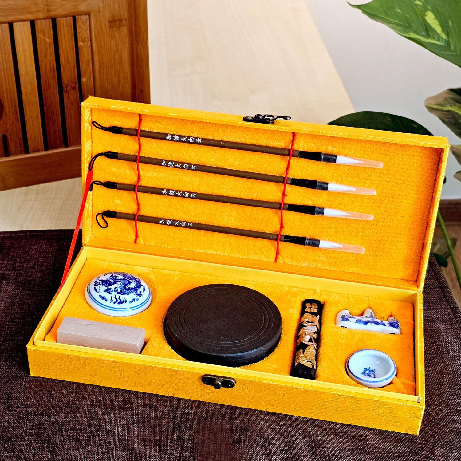 25 Mar - Four Tresure For Study - Chinese Calligraphy Set