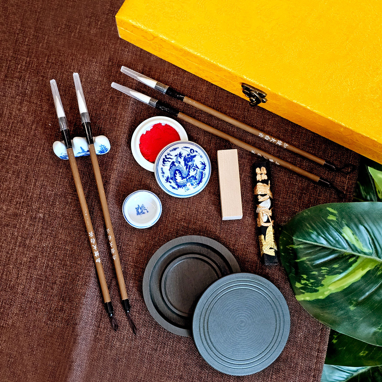 25 Mar - Four Tresure For Study - Chinese Calligraphy Set