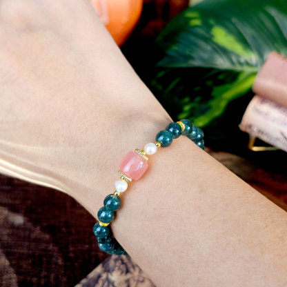 26 Mar - Guatemalan Jade with Yan Yuan AgateBracelet