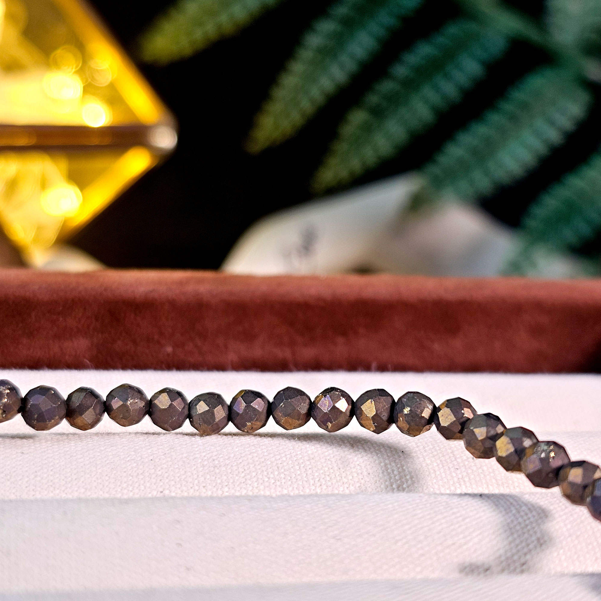 1 Apr - Pyrite Anklet