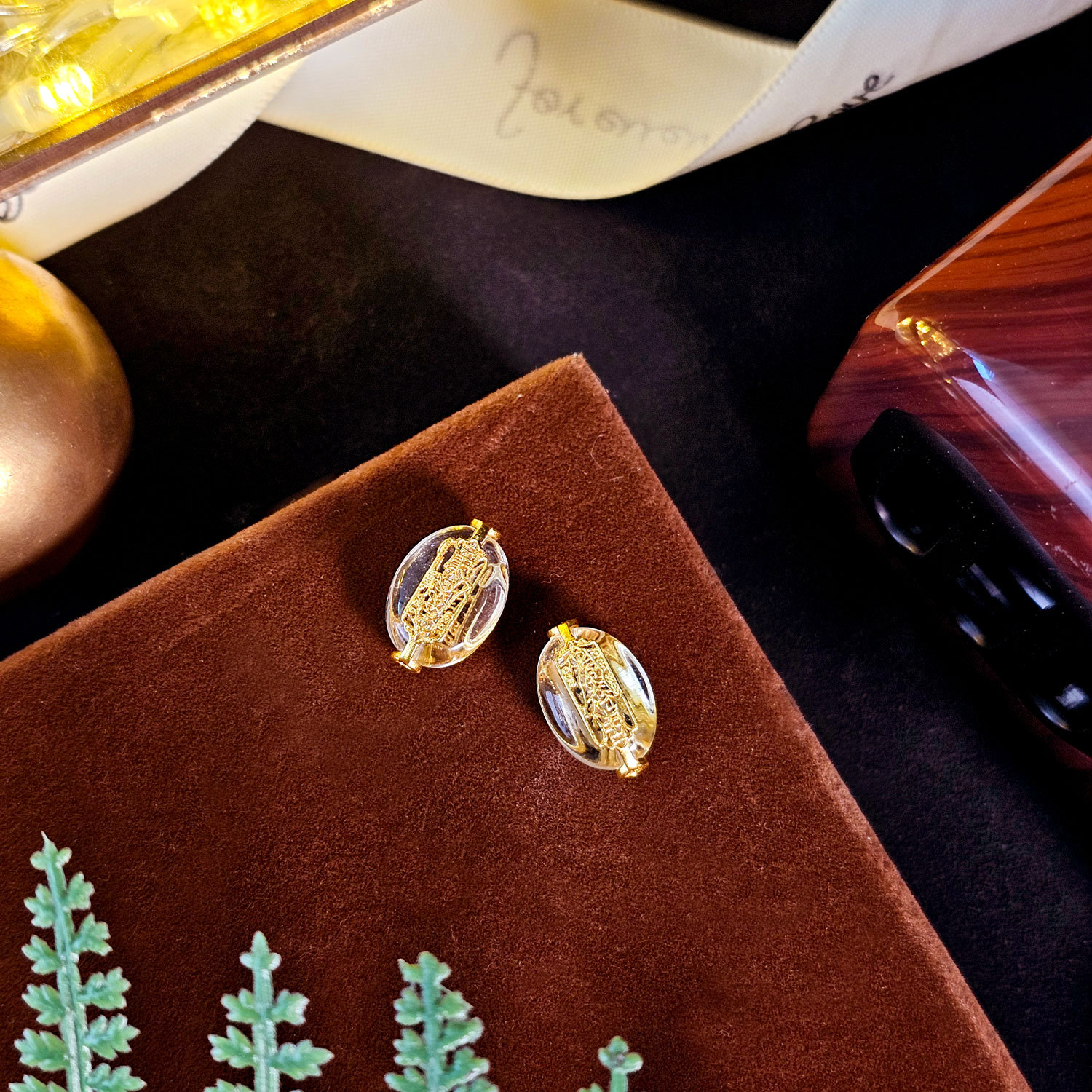 3 Apr - Tai Shui Clear Quartz Charm