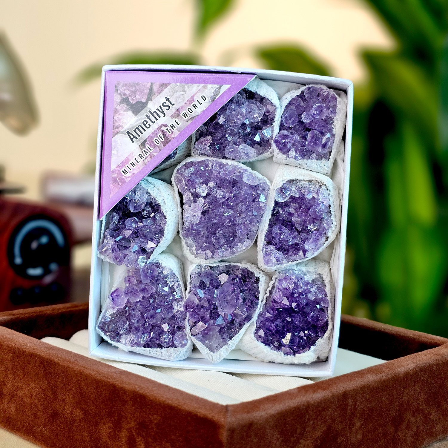 6 Apr - Amethyst Stone Box