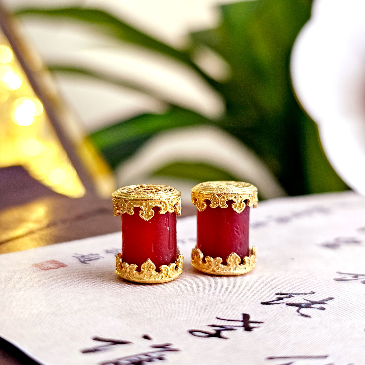 Red Chalcedony Charm 红玉髓配件