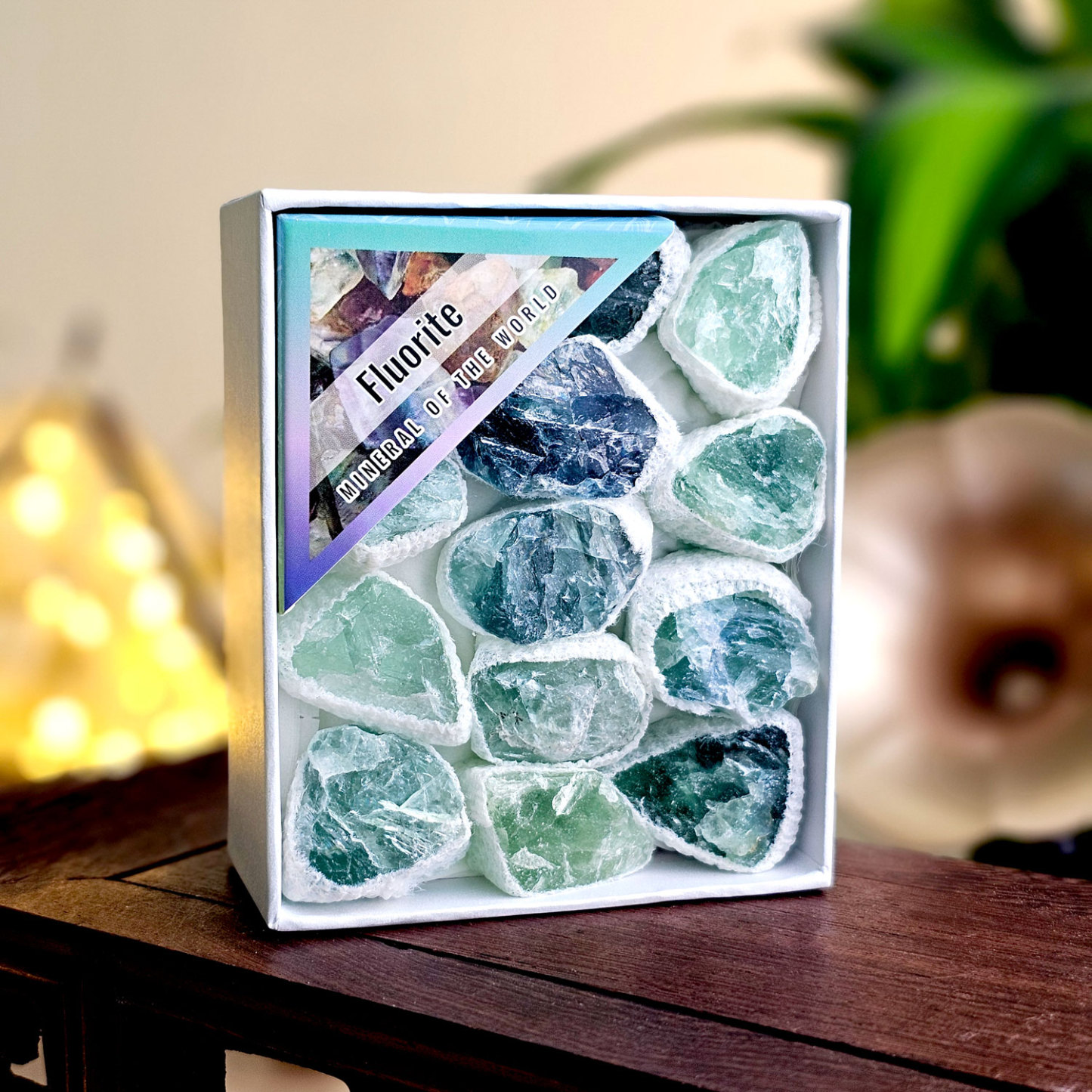 8 Apr - Fluorite Raw Stone Box