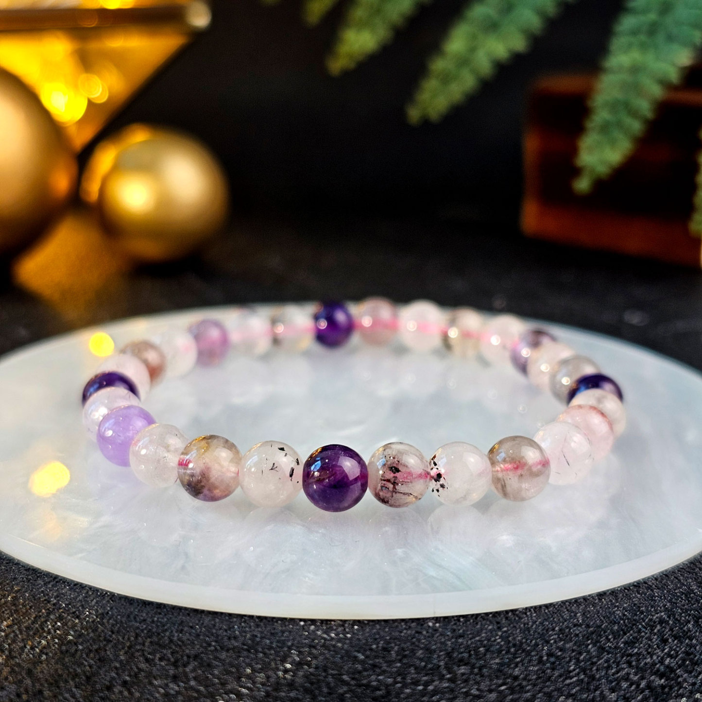 15 Apr - 6mm Super Seven Bracelet