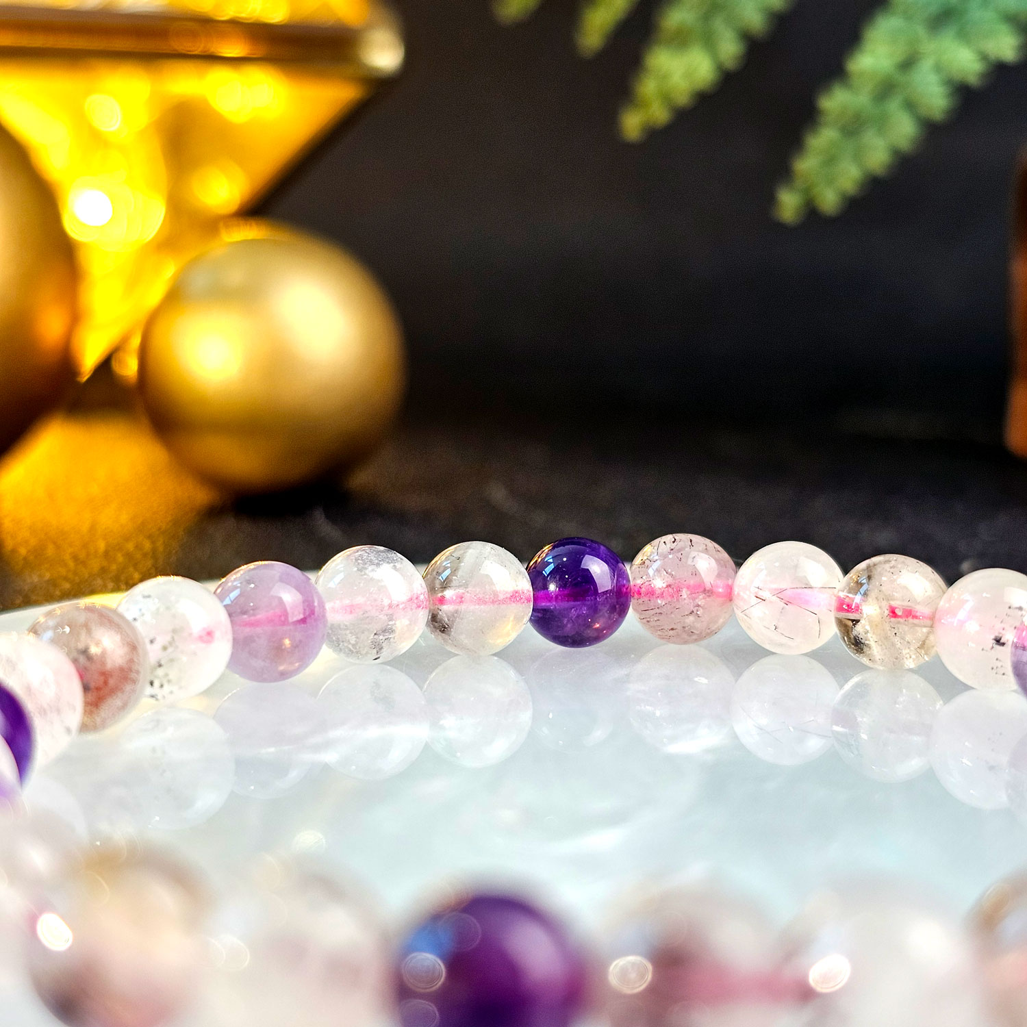 15 Apr - 6mm Super Seven Bracelet