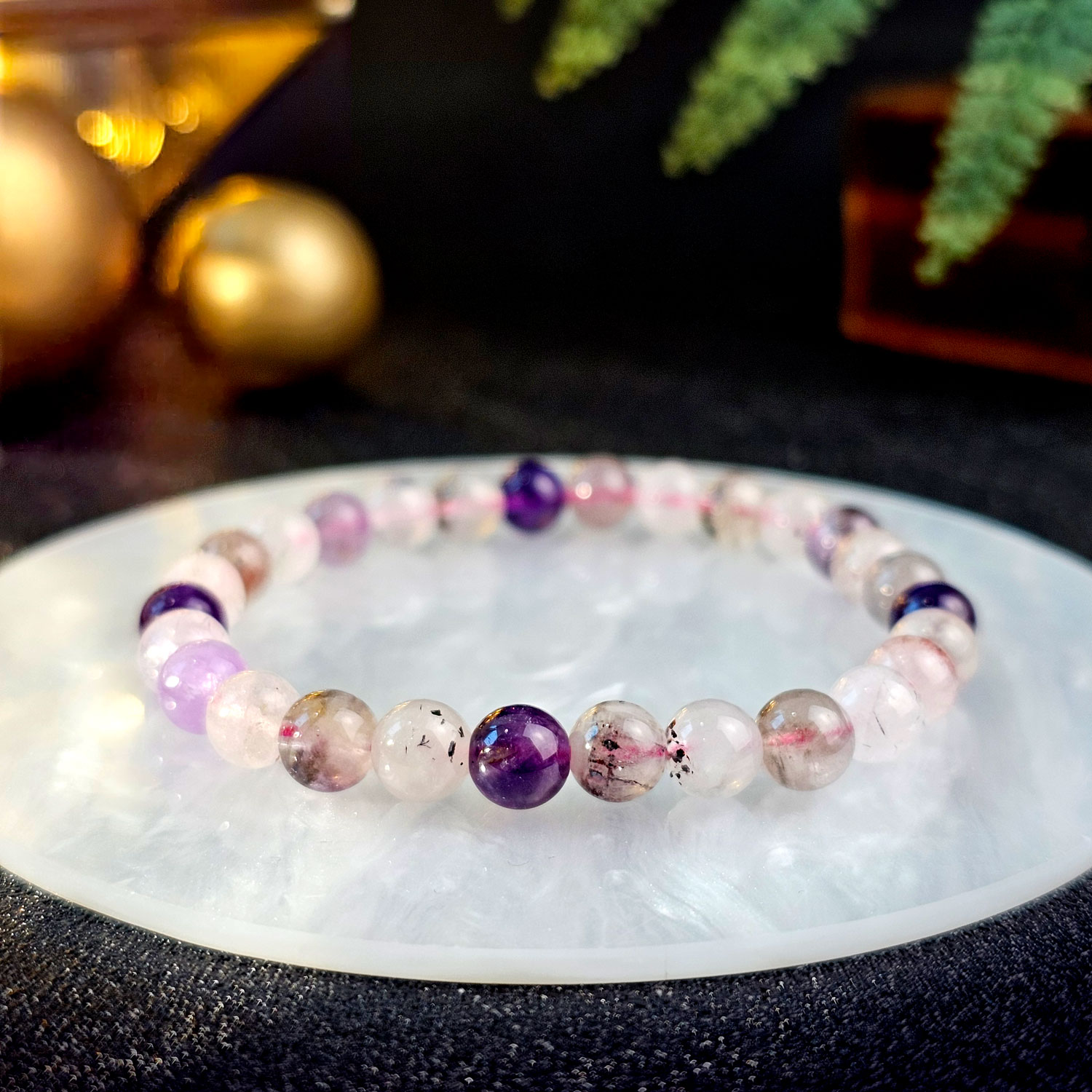 15 Apr - 6mm Super Seven Bracelet