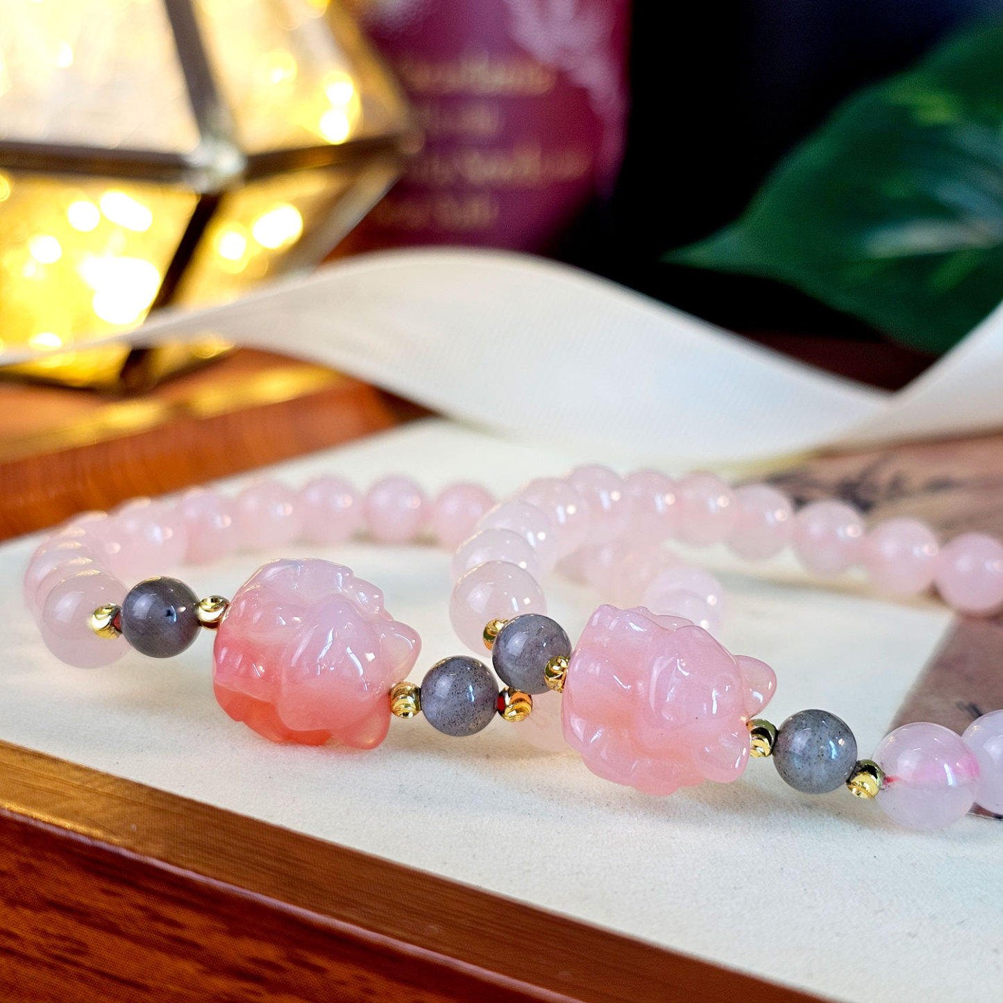 16 Apr - Rose Quartz DIY Bracelet