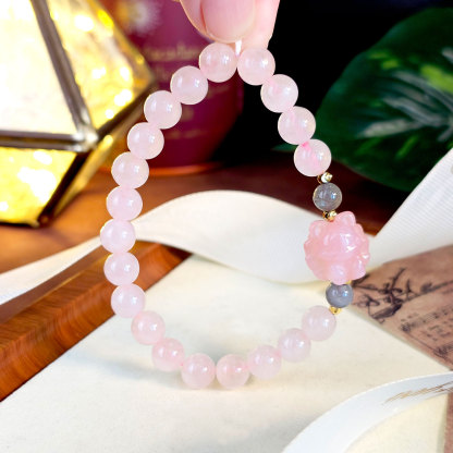 16 Apr - Rose Quartz DIY Bracelet