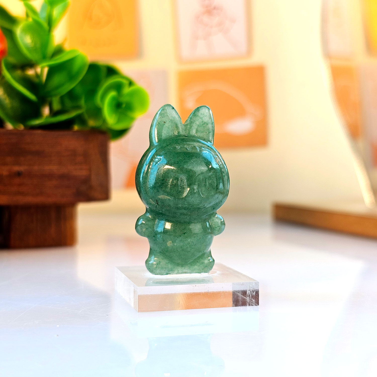 9 Mar - Aventurine Labubu Deco