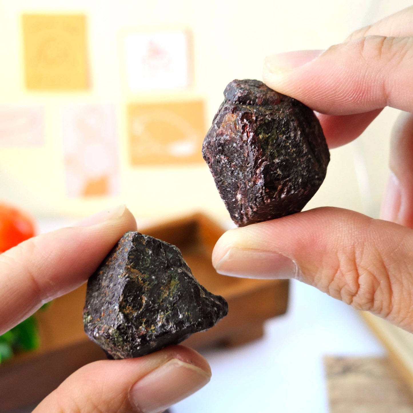 29 Apr - Red Garnet Raw Stone
