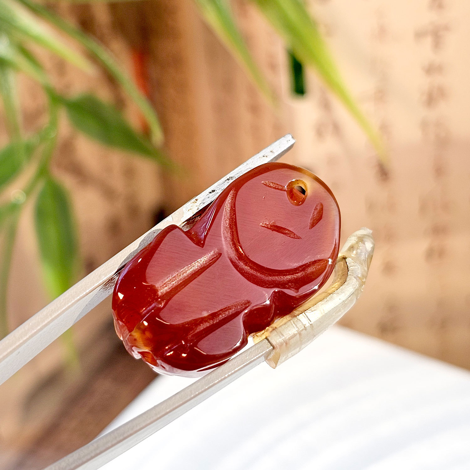 6 May - Red Garnet PiXiu Charm