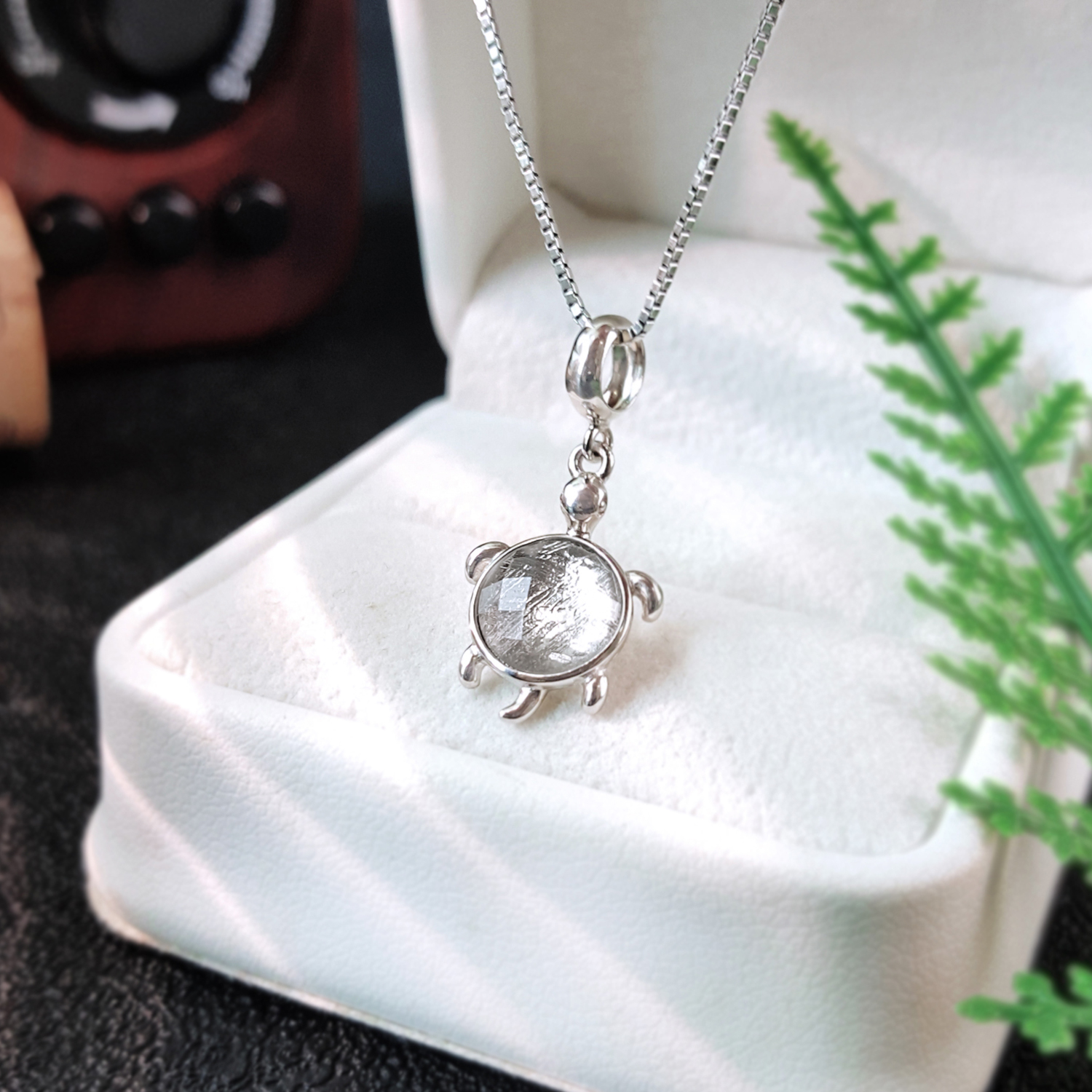 Meoterite Turtle Pendant